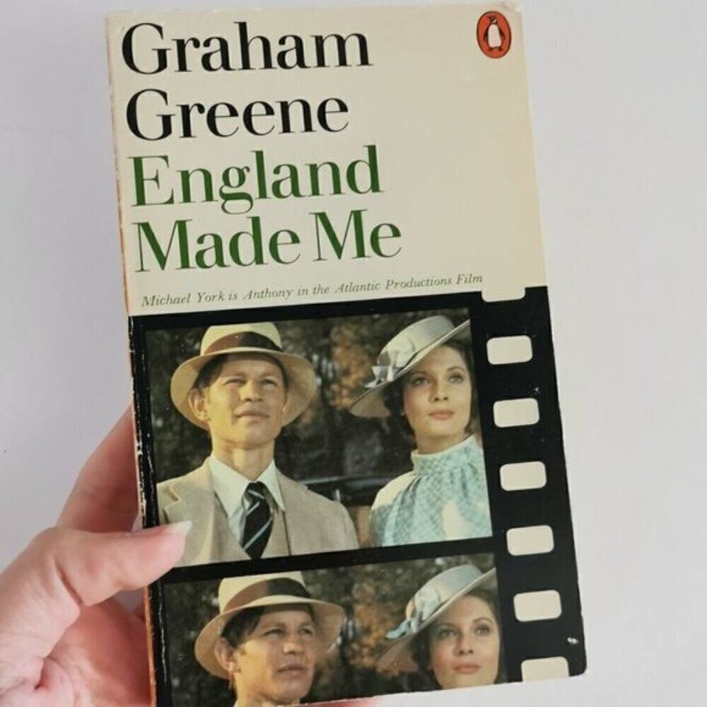 1974 England Made Me Paperback by Graham Greene, Penguin Books Michael York
